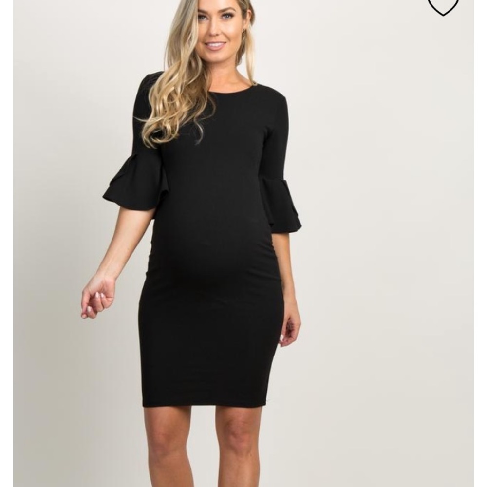 Pink Blush Maternity Dress